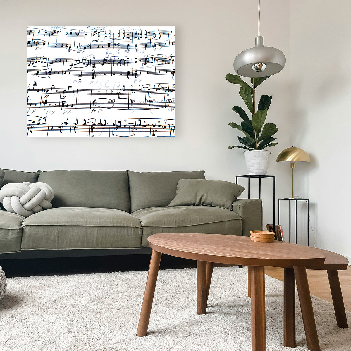 Music Notes Wall Art