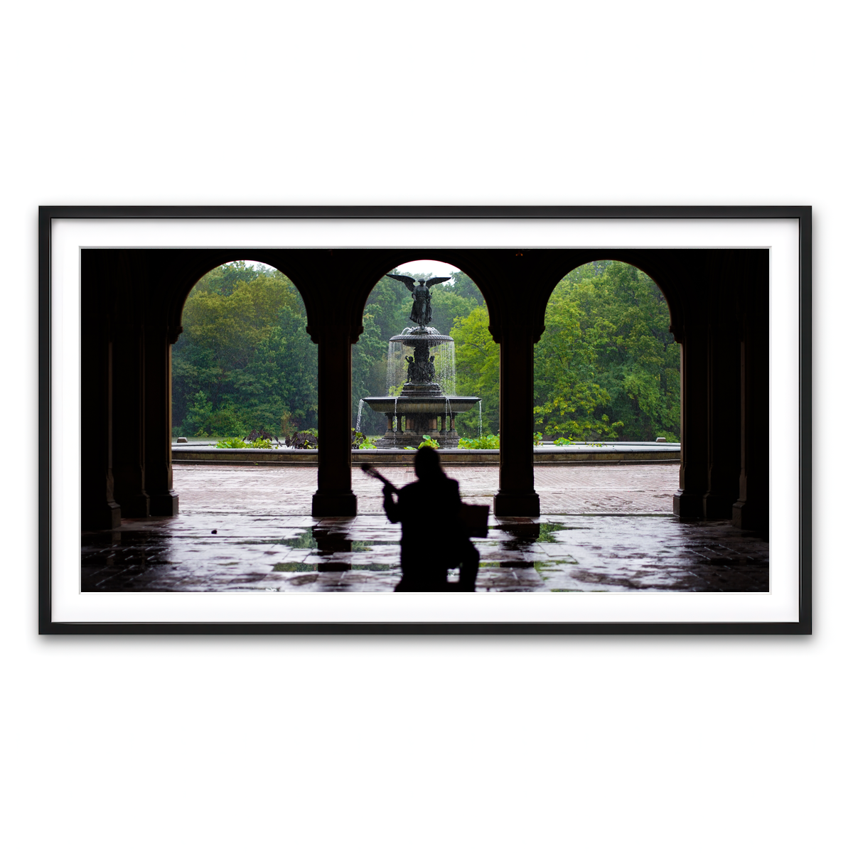 Framed Print 2x1 Black