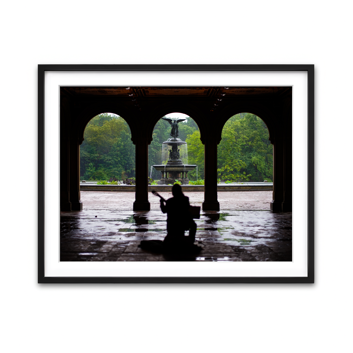 Framed Print 4x3 Black