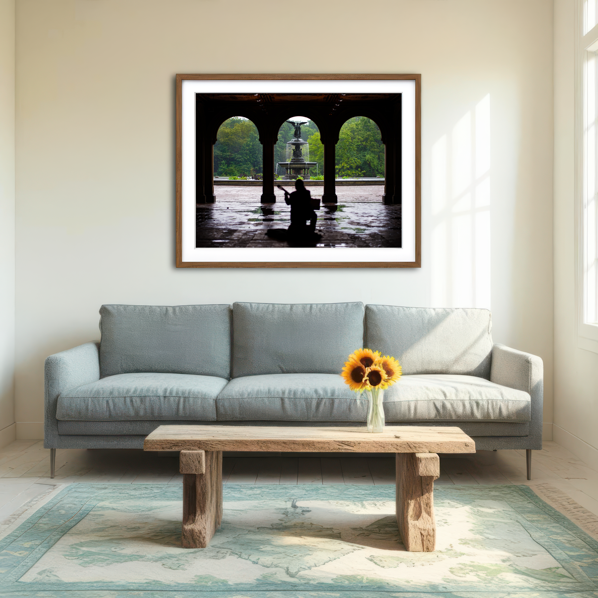 AUTO-MOCKUP ROOM | Music in the Park Wall Art