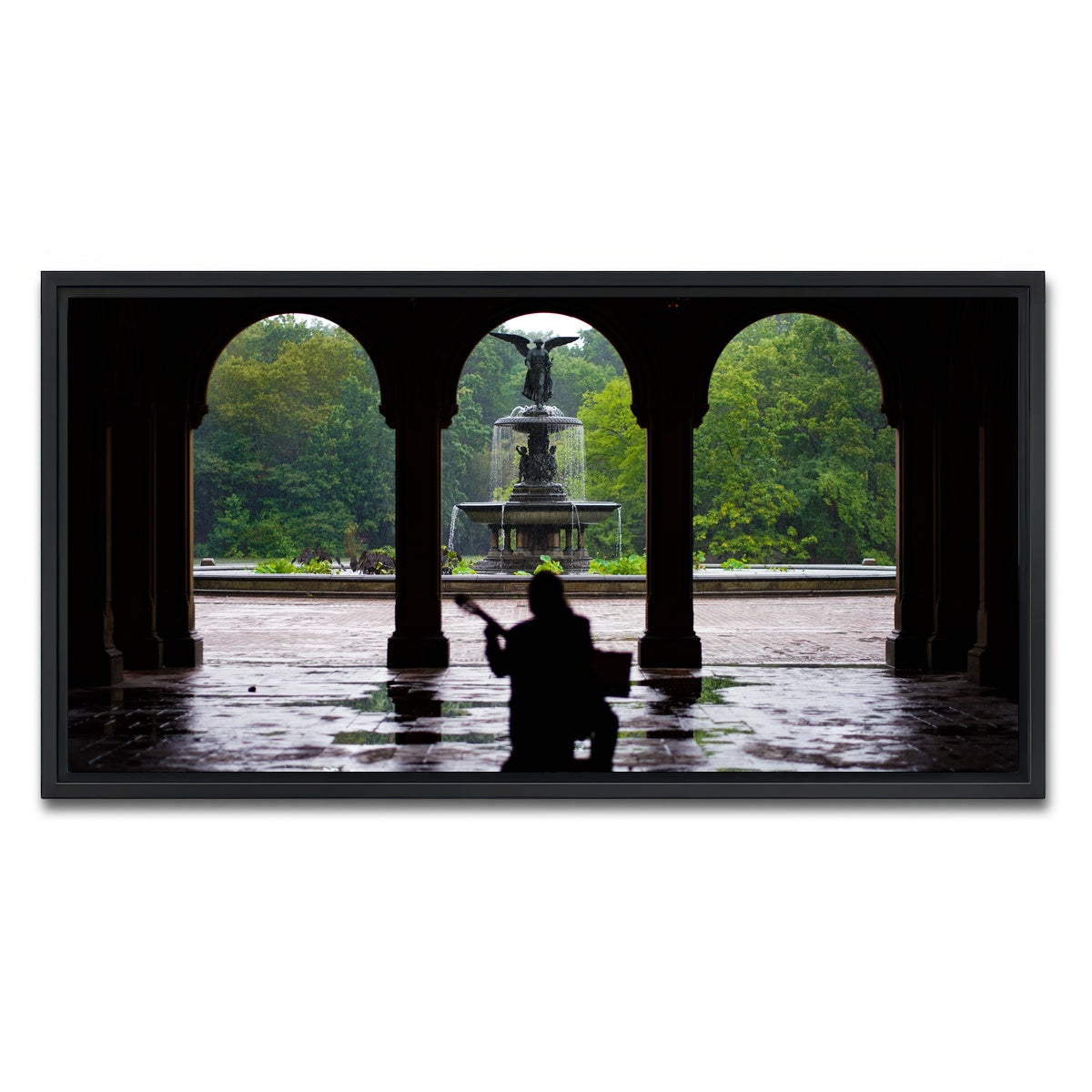 AUTO-MOCKUP WHITE | Music in the Park | 1 Piece | Black Framed Canvas | group=2x1