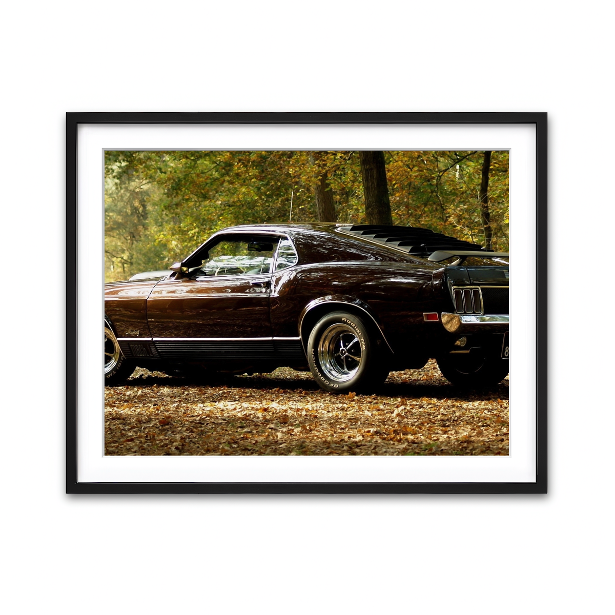 Framed Print 4x3 Black