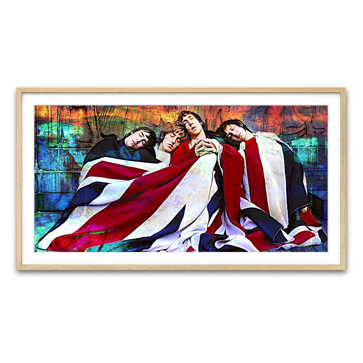 Framed Print 2x1 Natural