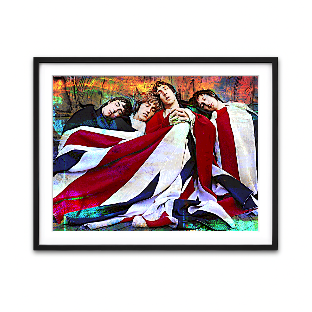 Framed Print 4x3 Black