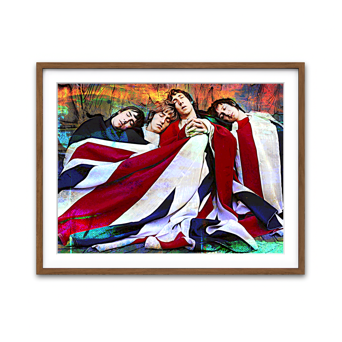 Framed Print 4x3 Walnut