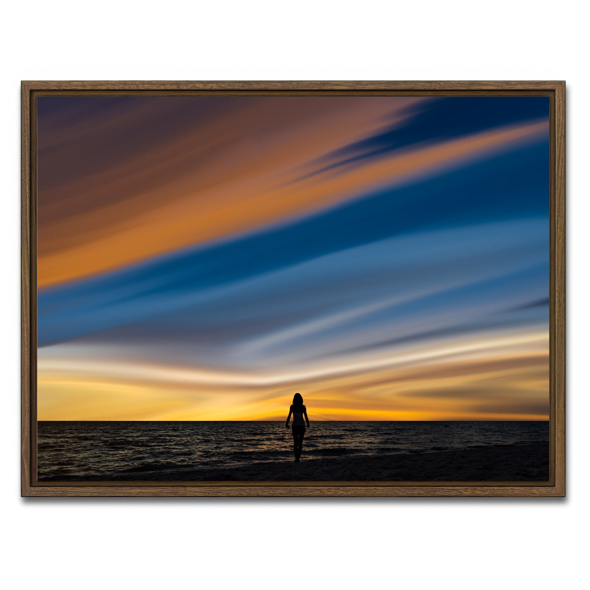 AUTO-MOCKUP WHITE | My Moment | 1 Piece | Walnut Framed Canvas | group=4x3