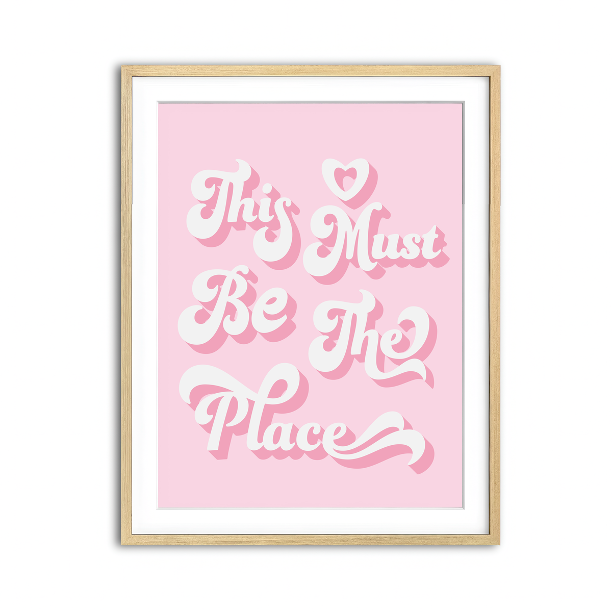 Framed Print 3x4 Natural