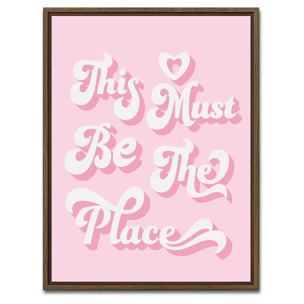 AUTO-MOCKUP WHITE | My Place | 1 Piece | Walnut Framed Canvas | group=3x4