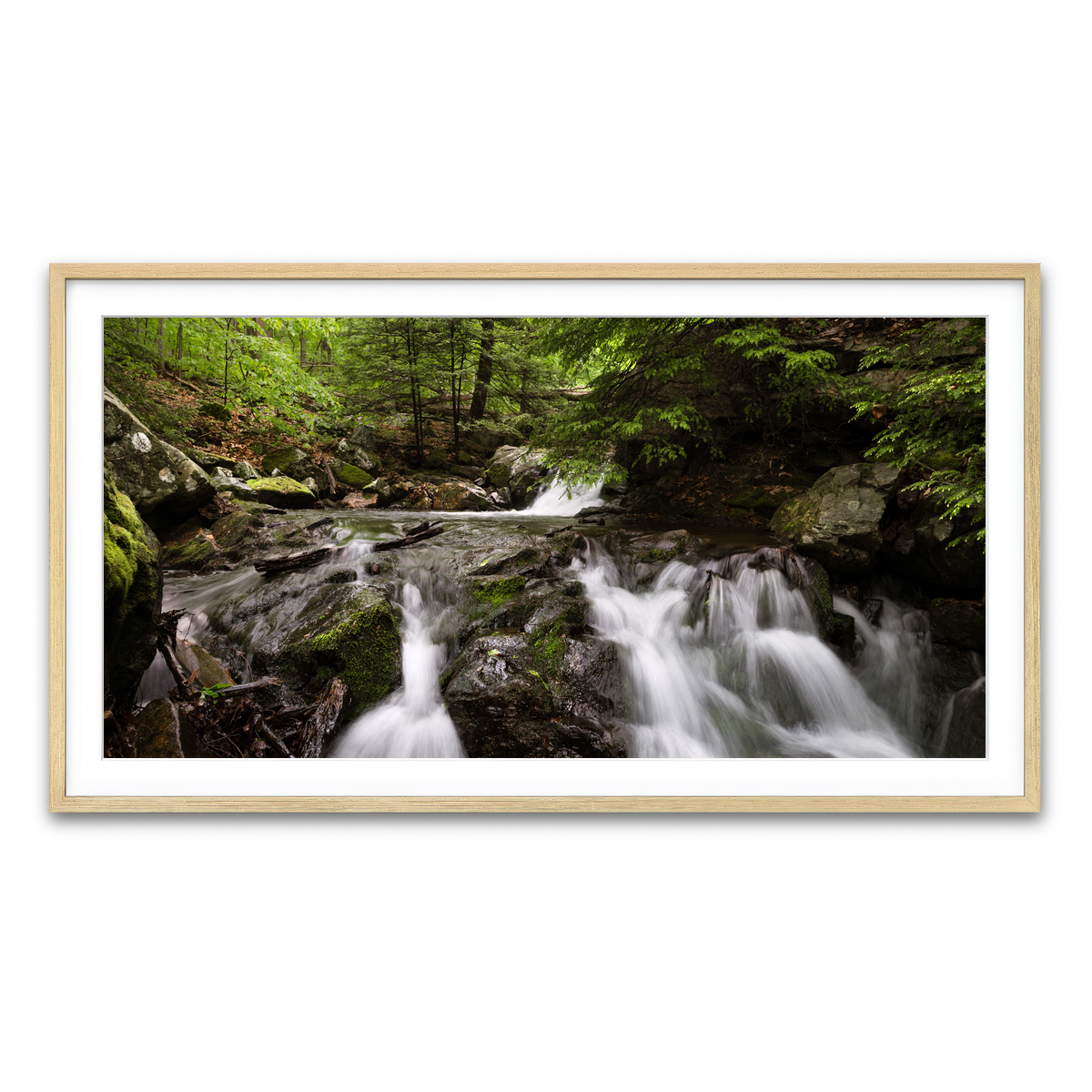 Framed Print 2x1 Natural