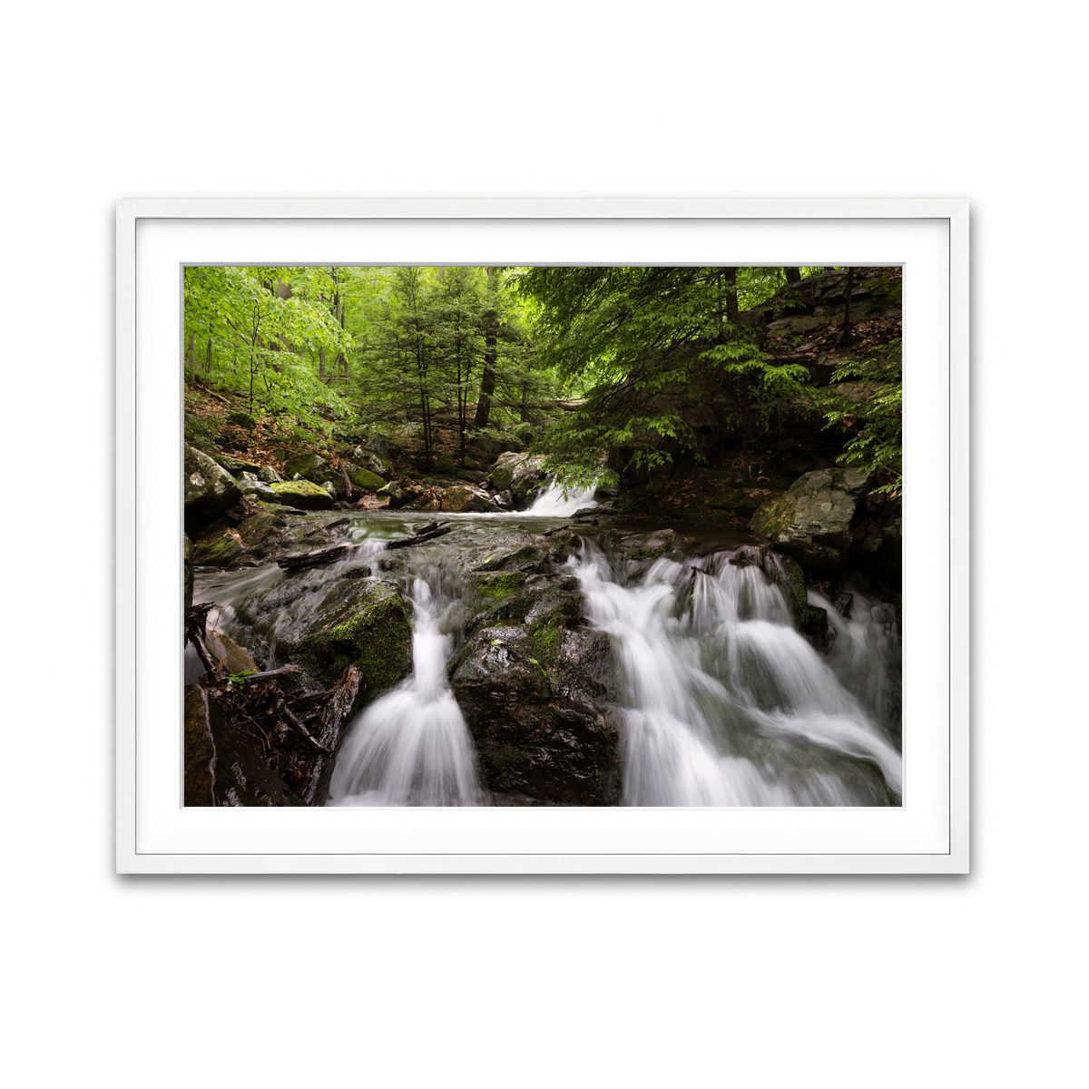 Framed Print 4x3 White