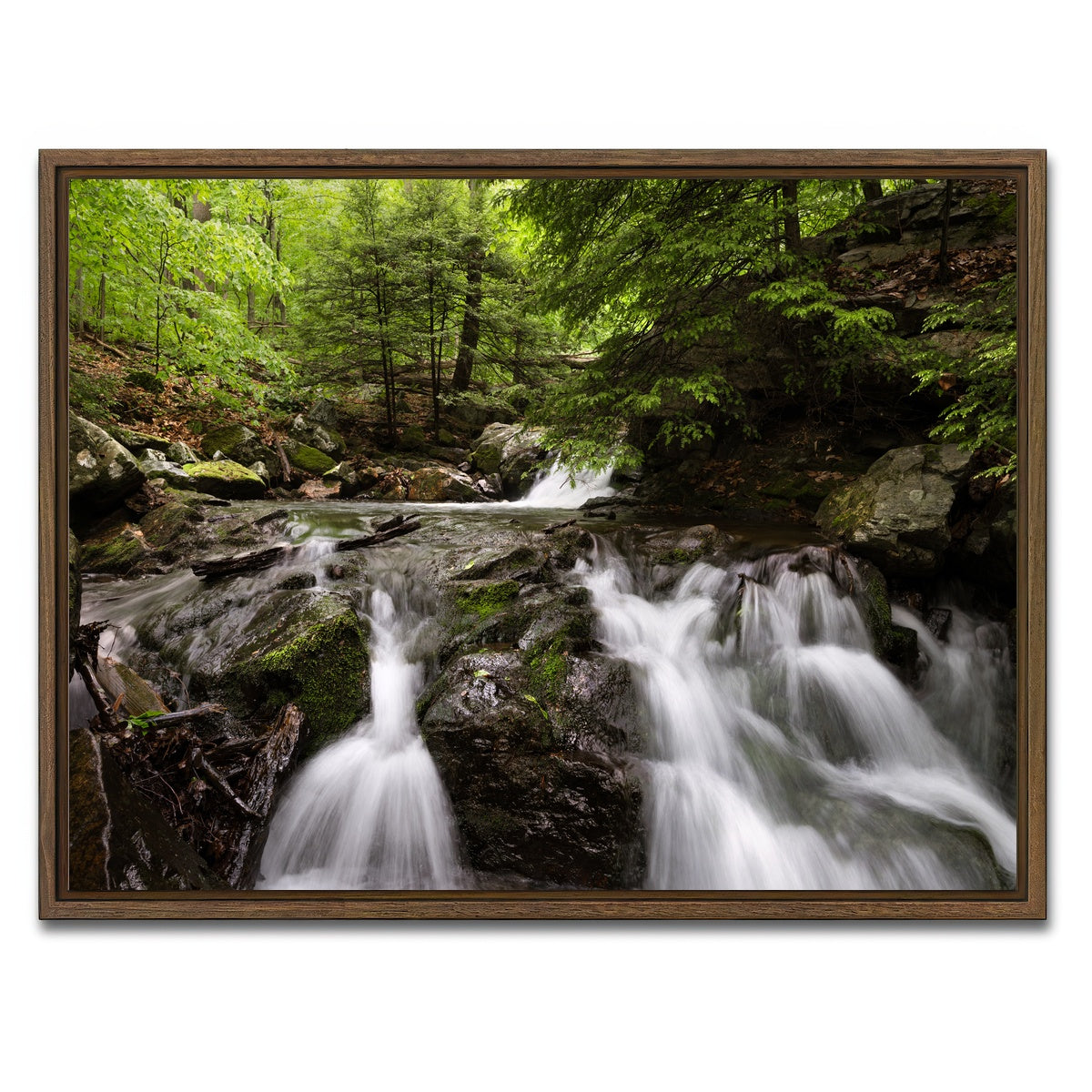 AUTO-MOCKUP WHITE | My Spot | 1 Piece | Walnut Framed Canvas | group=4x3