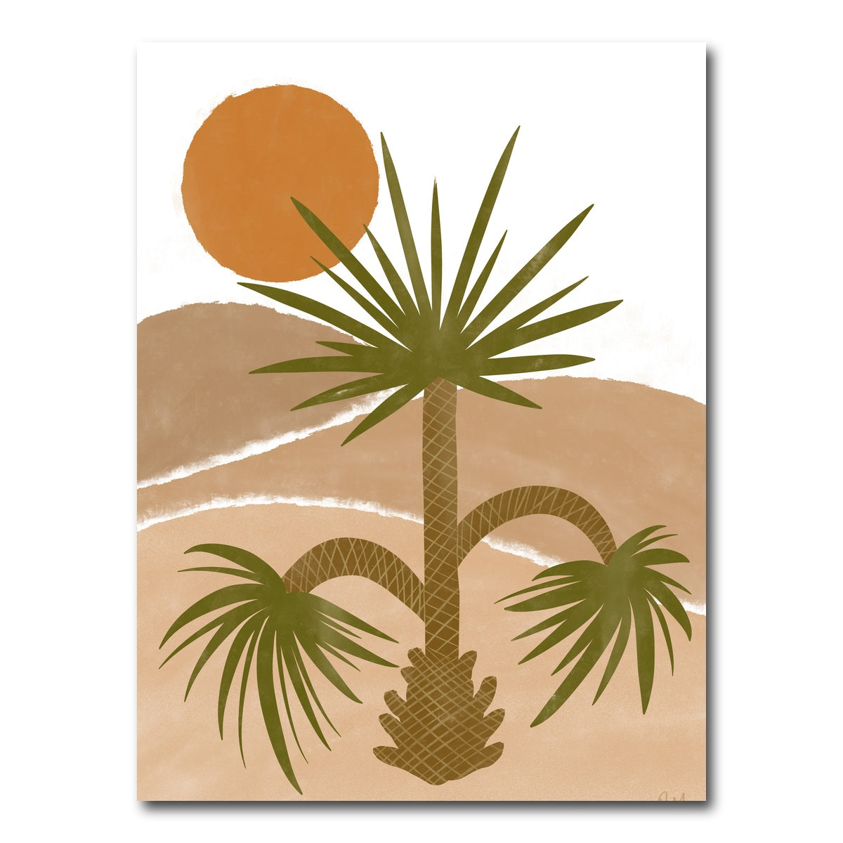 AUTO-MOCKUP WHITE | My oasis | 1 Piece | Gallery Wrap Canvas | group=3x4