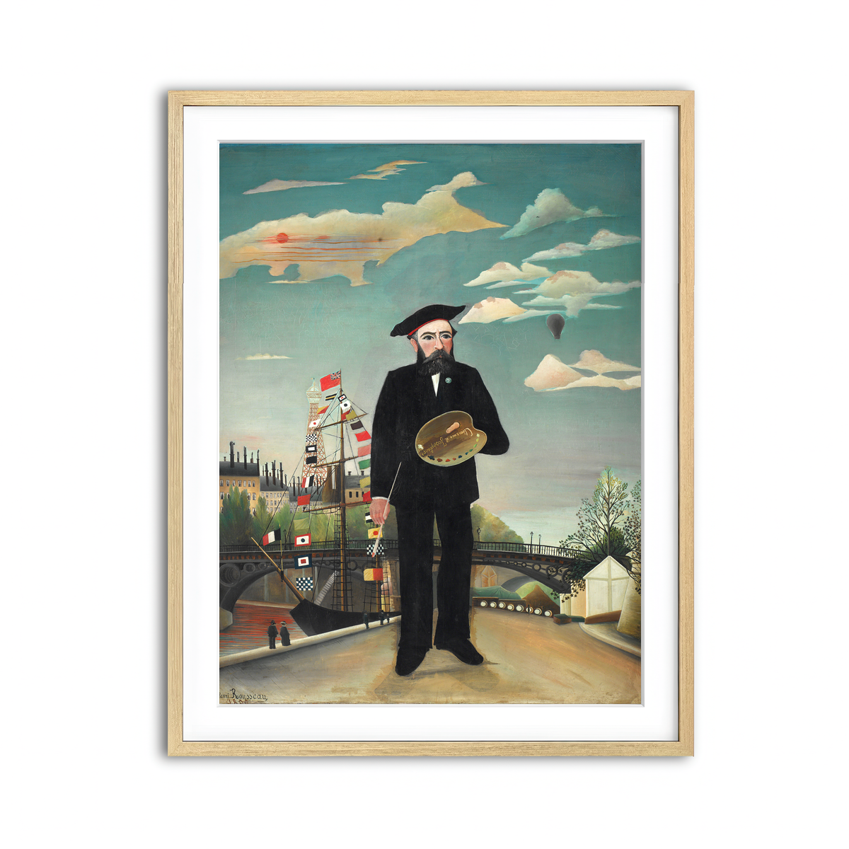 Framed Print 3x4 Natural