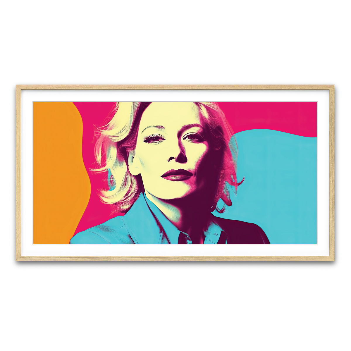 Framed Print 2x1 Natural