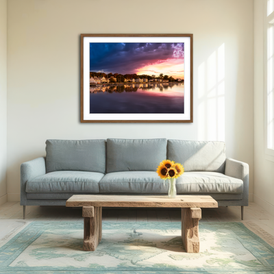 AUTO-MOCKUP ROOM | Mystic River Wall Art