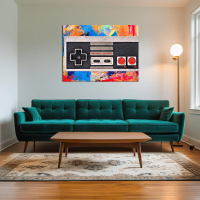 AUTO-MOCKUP ROOM | NES Controller