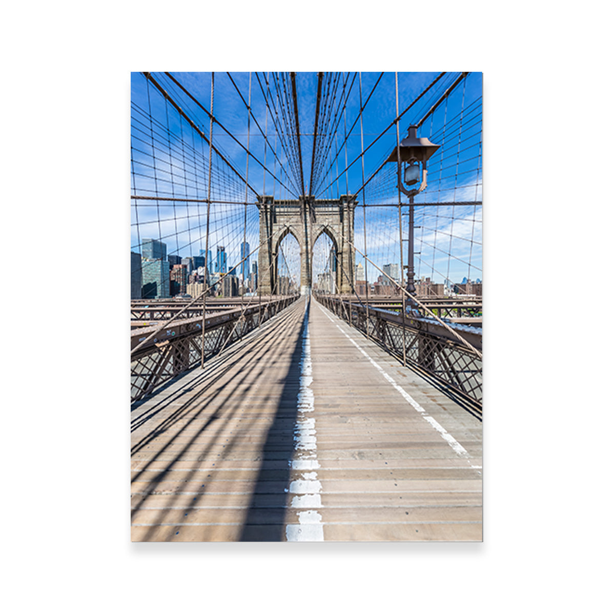 NEW YORK CITY Brooklyn Bridge Wall Art