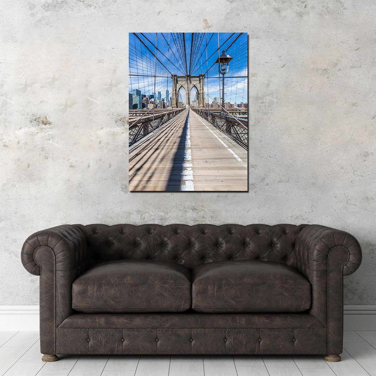 NEW YORK CITY Brooklyn Bridge Wall Art