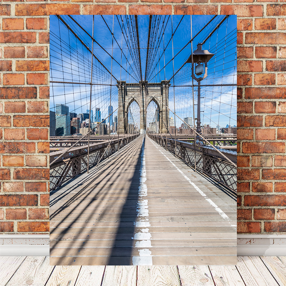 NEW YORK CITY Brooklyn Bridge Wall Art