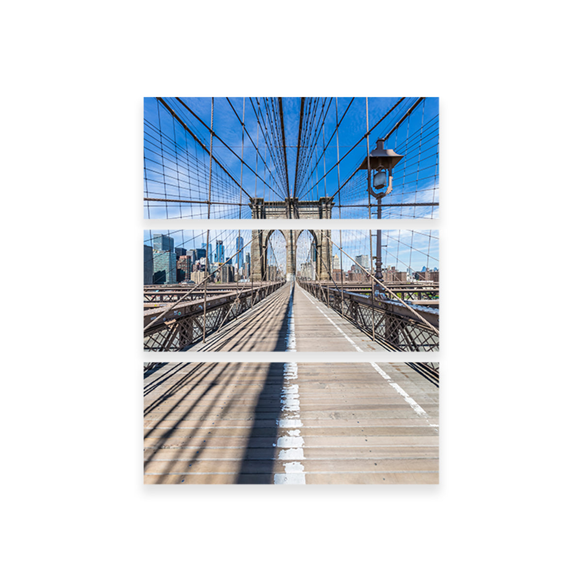 NEW YORK CITY Brooklyn Bridge Wall Art