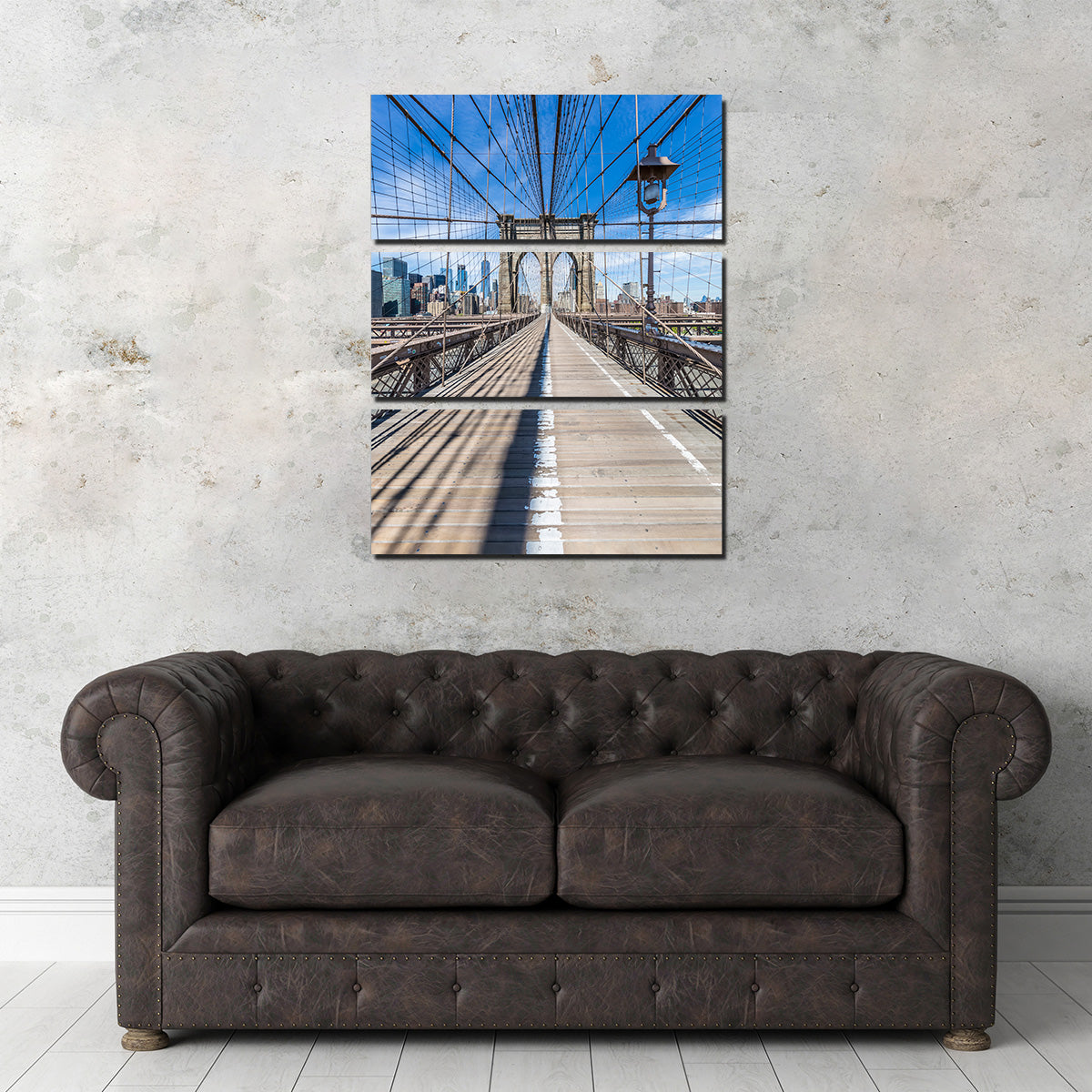 NEW YORK CITY Brooklyn Bridge Wall Art