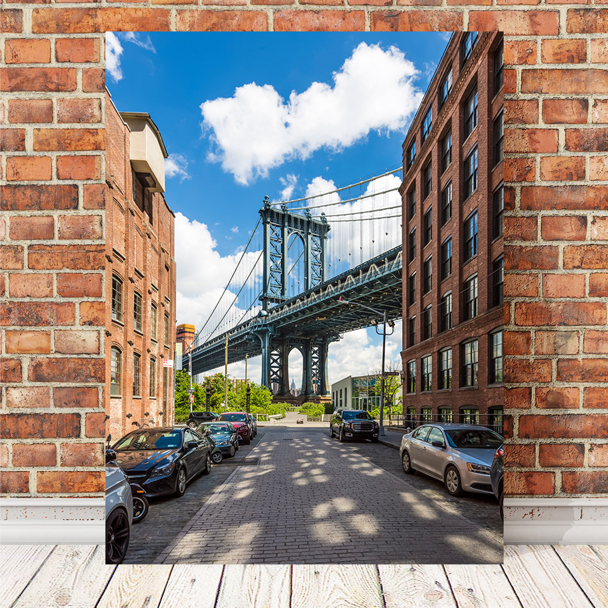 NEW YORK CITY Manhattan Bridge Wall Art