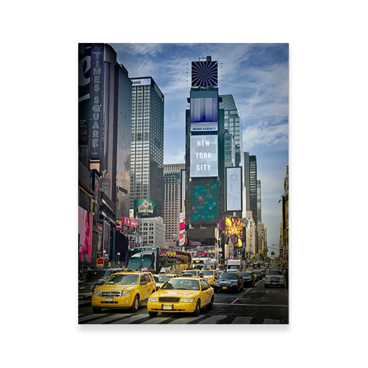 NEW YORK CITY Times Square Wall Art