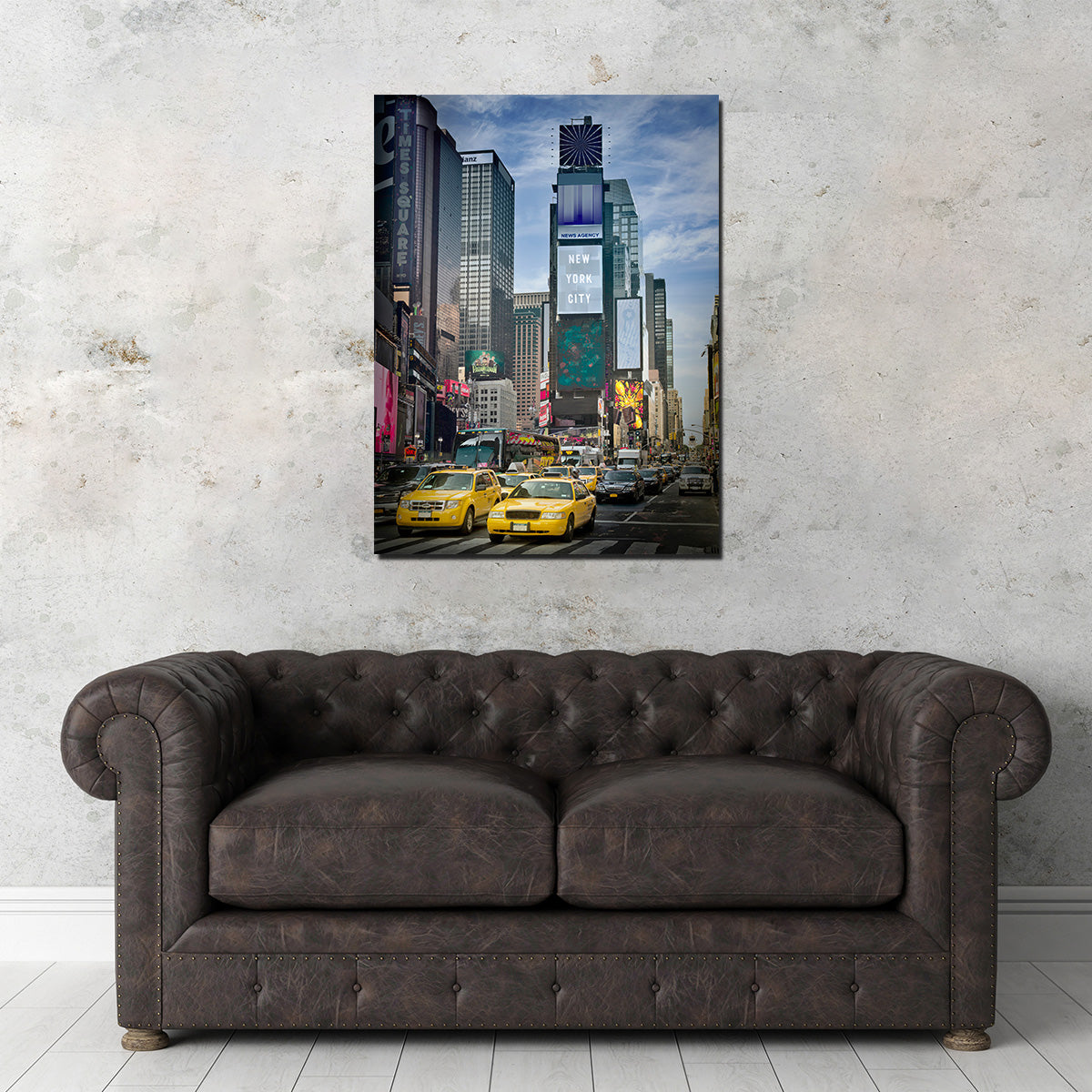 NEW YORK CITY Times Square Wall Art