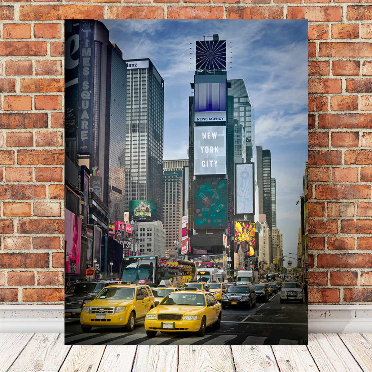NEW YORK CITY Times Square Wall Art