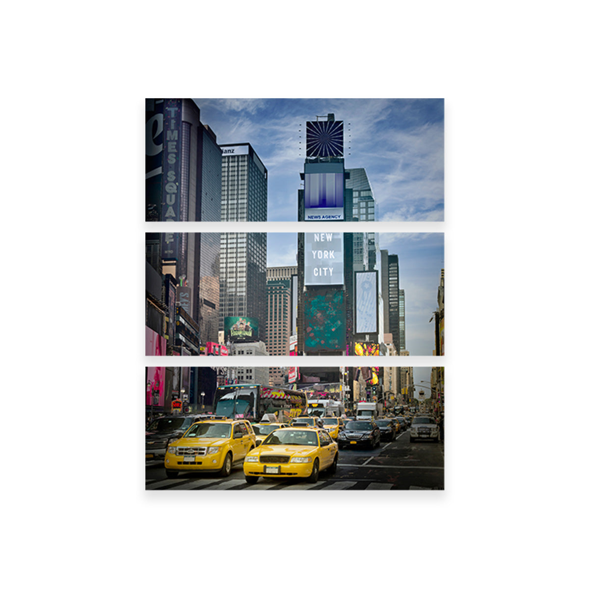 NEW YORK CITY Times Square Wall Art