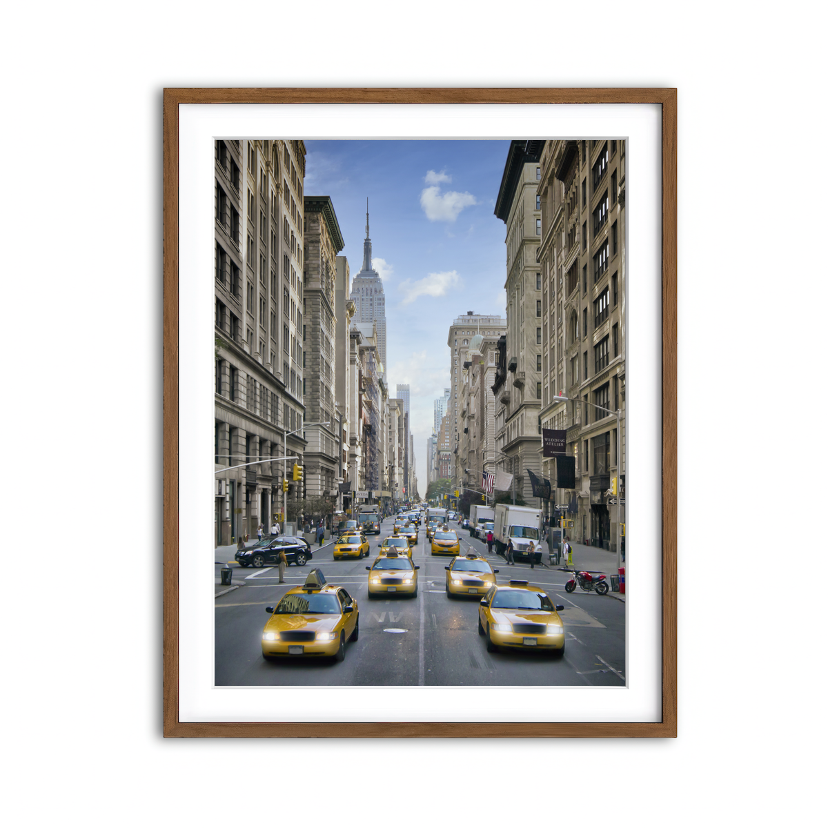 Framed Print 3x4 Walnut