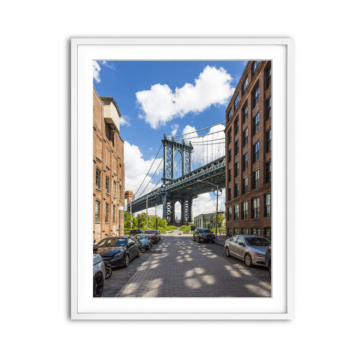 Framed Print 3x4 White