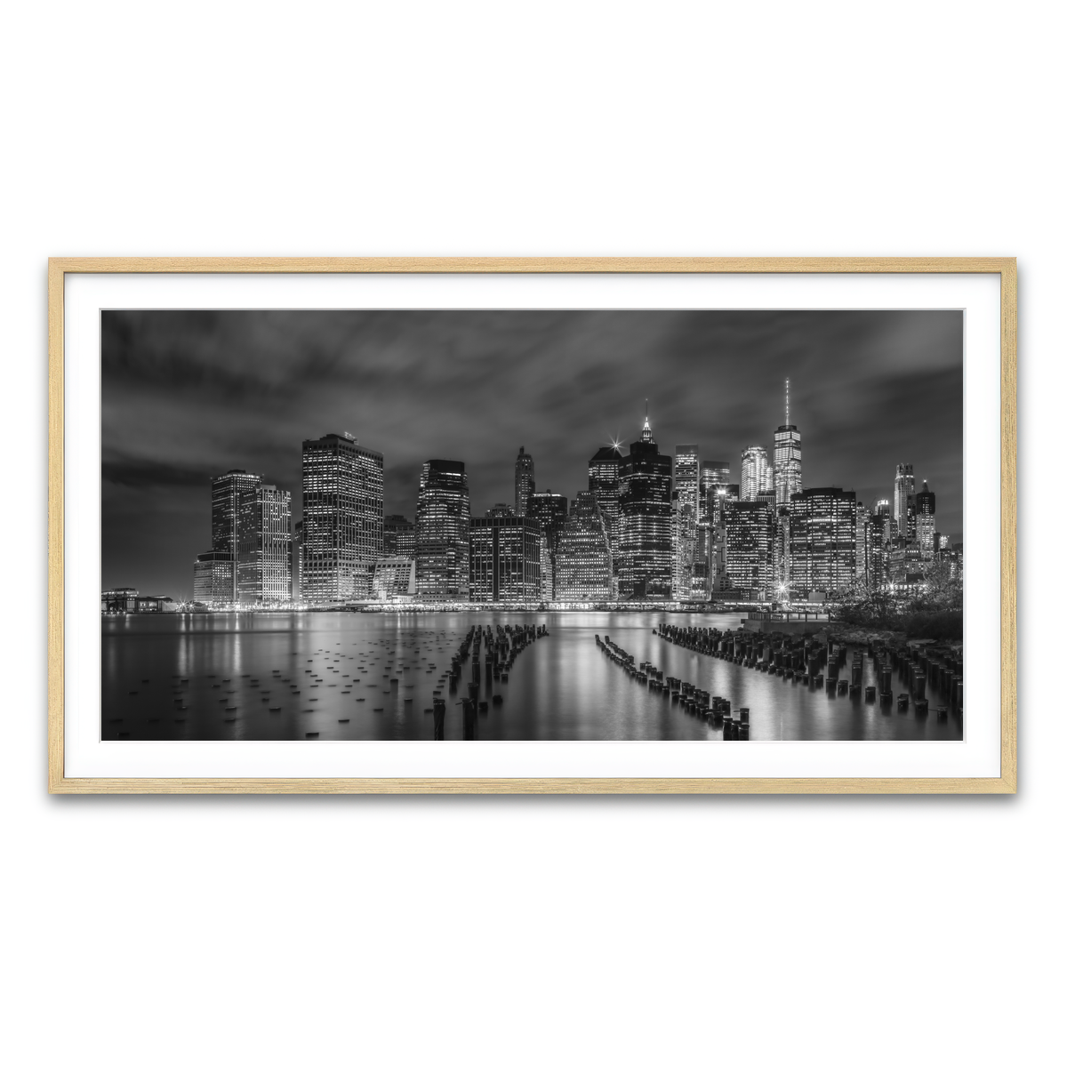 Framed Print 2x1 Natural