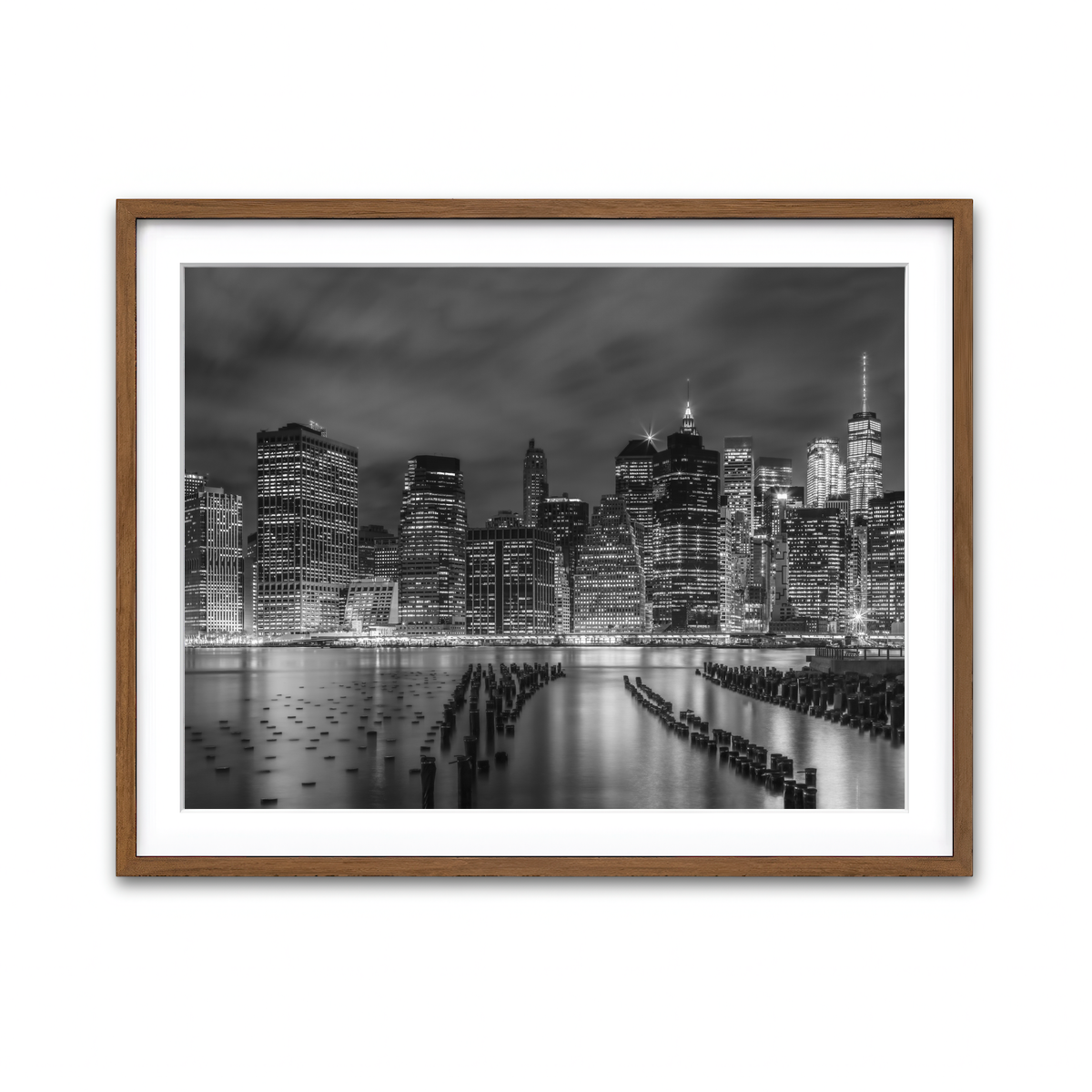 Framed Print 4x3 Walnut
