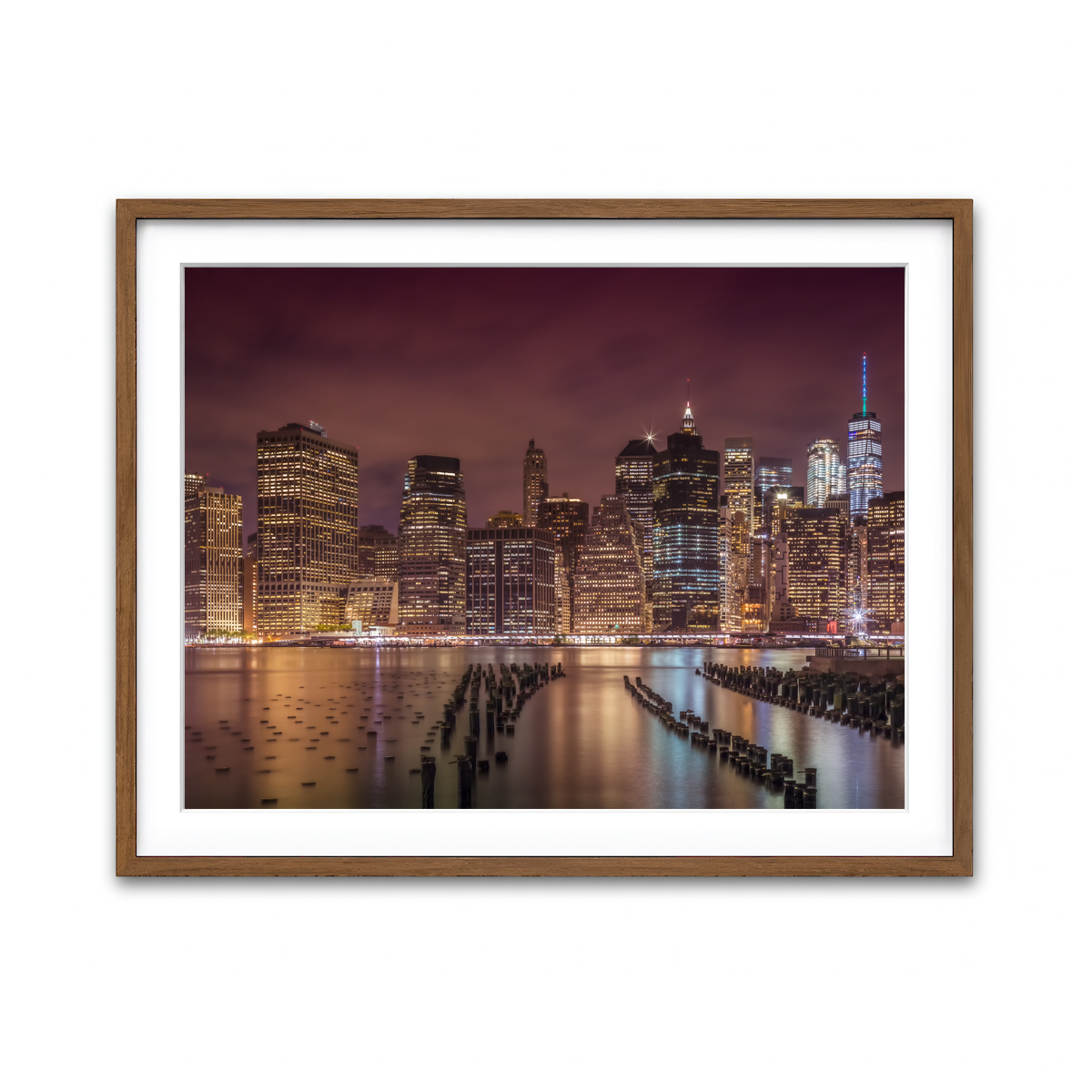 Framed Print 4x3 Walnut