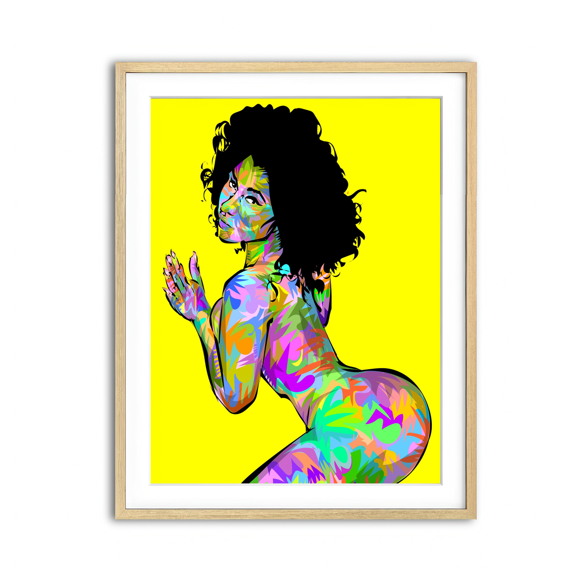 Framed Print 3x4 Natural