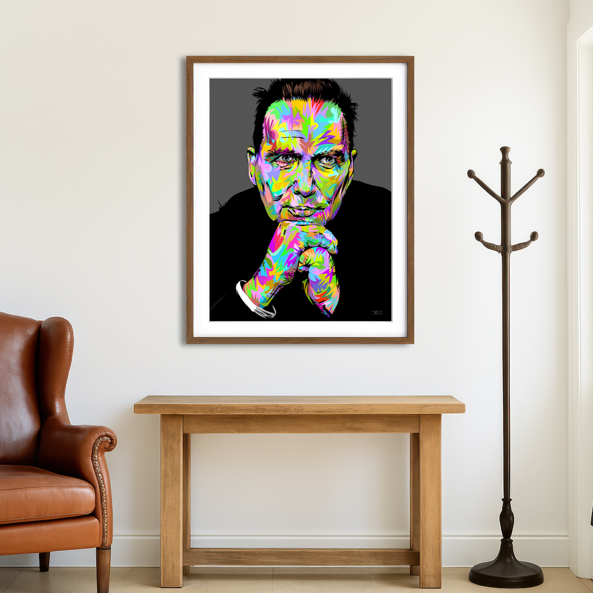 AUTO-MOCKUP ROOM | Norm Rip Wall Art