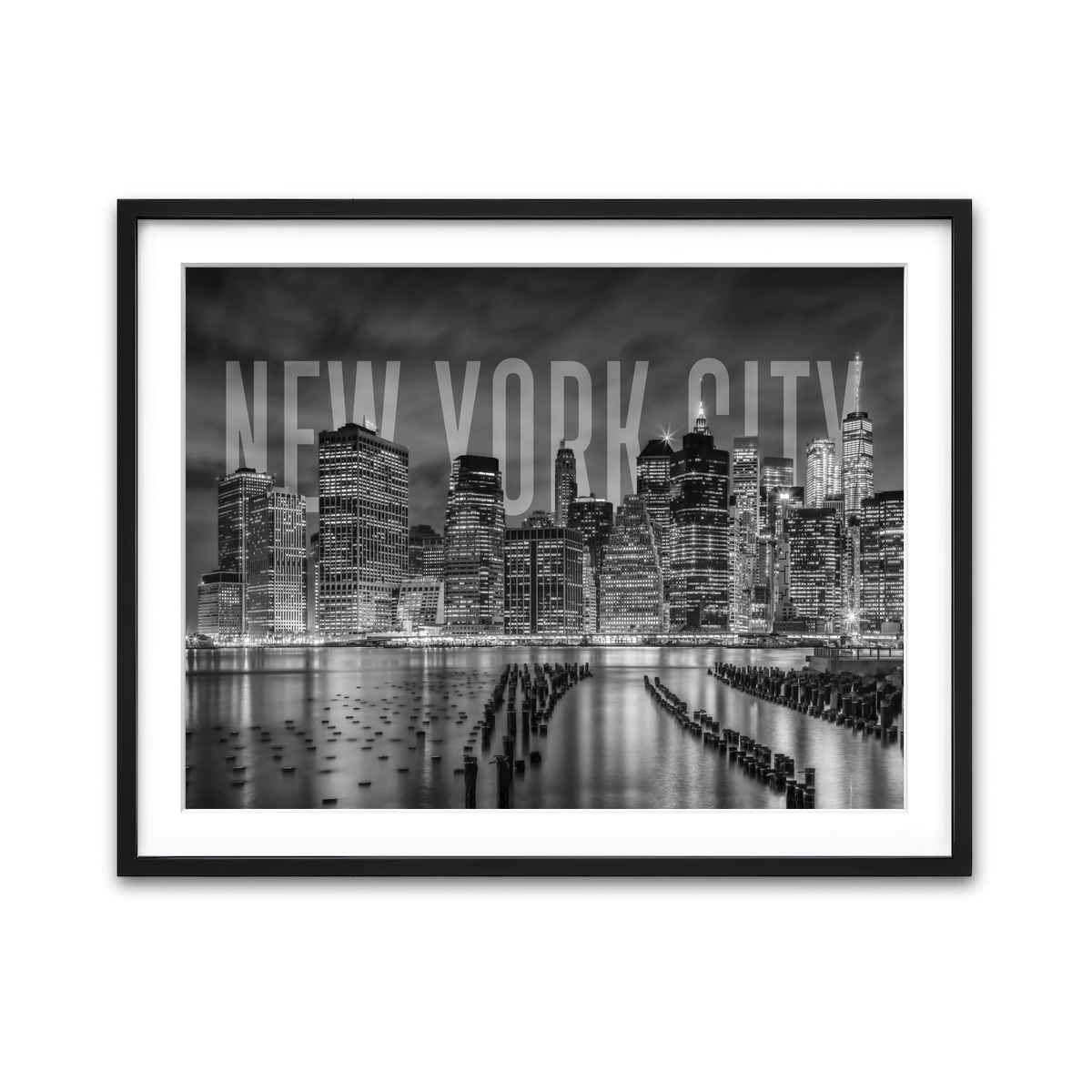 Framed Print 4x3 Black