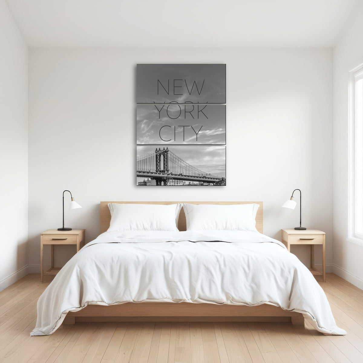 AUTO-MOCKUP ROOM | NYC Manhattan Bridge Text