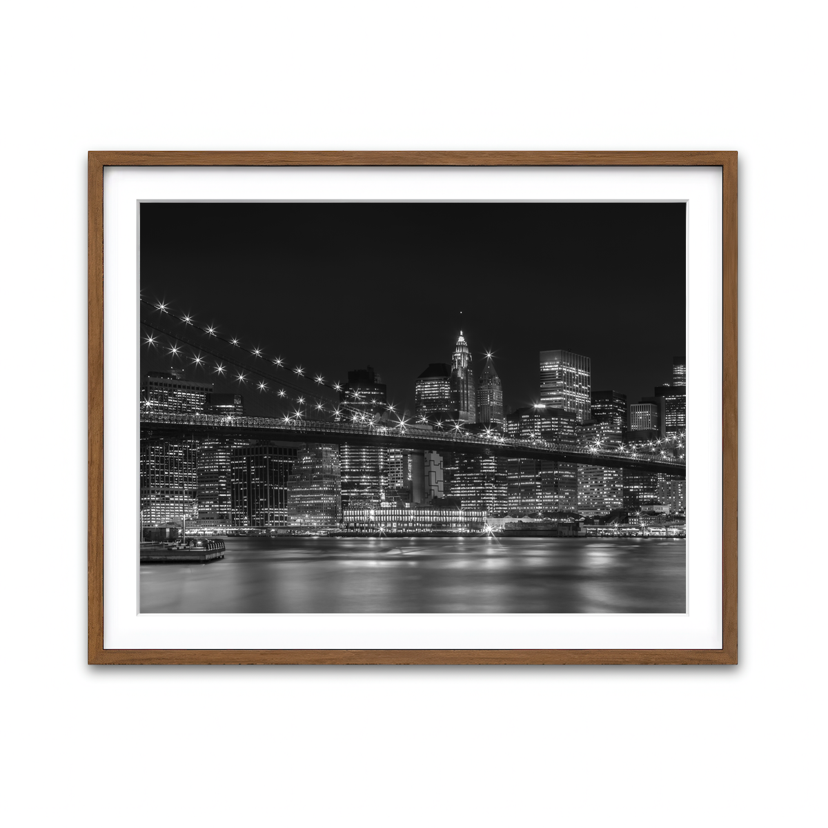 Framed Print 4x3 Walnut