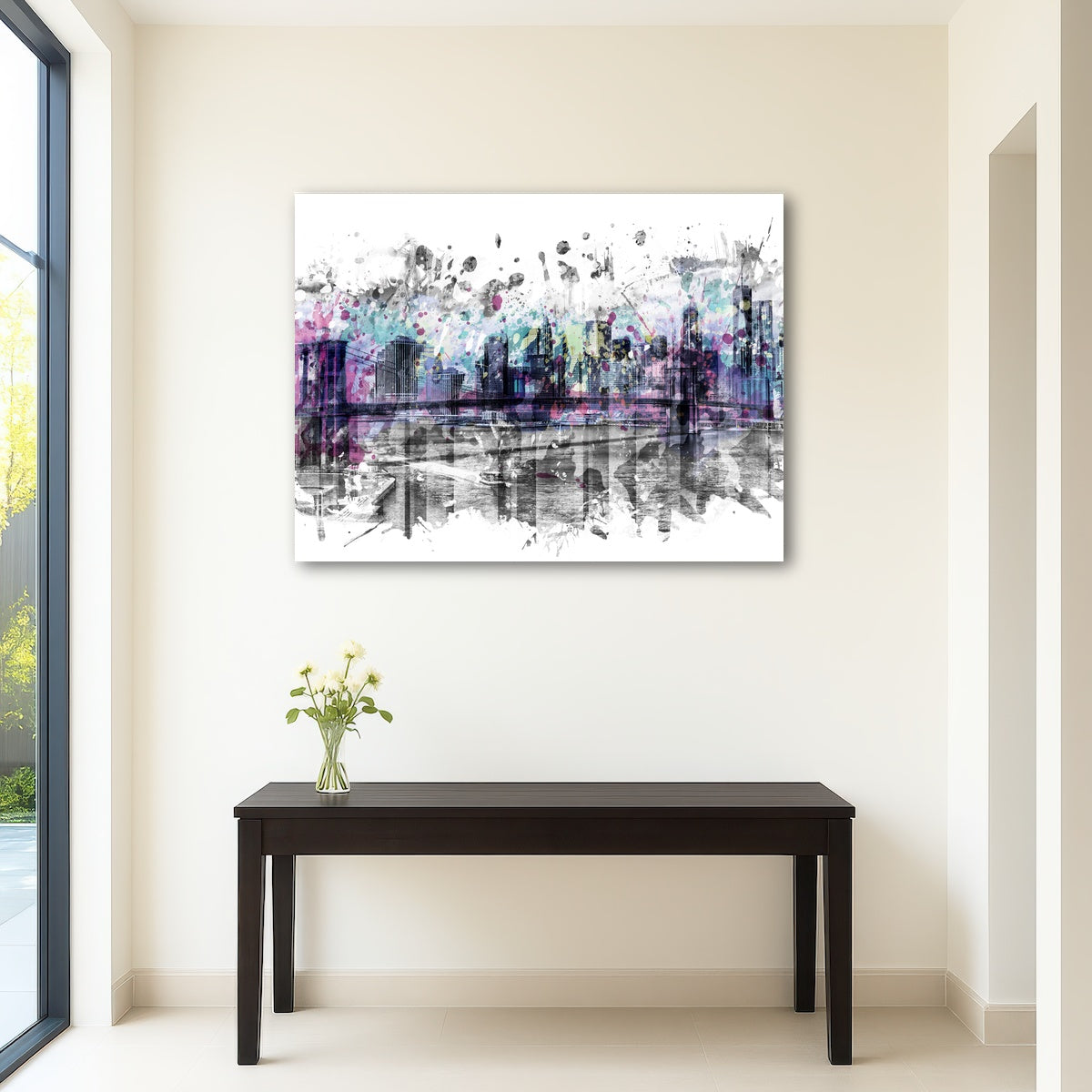 AUTO-MOCKUP ROOM | NYC Skyline Splashes