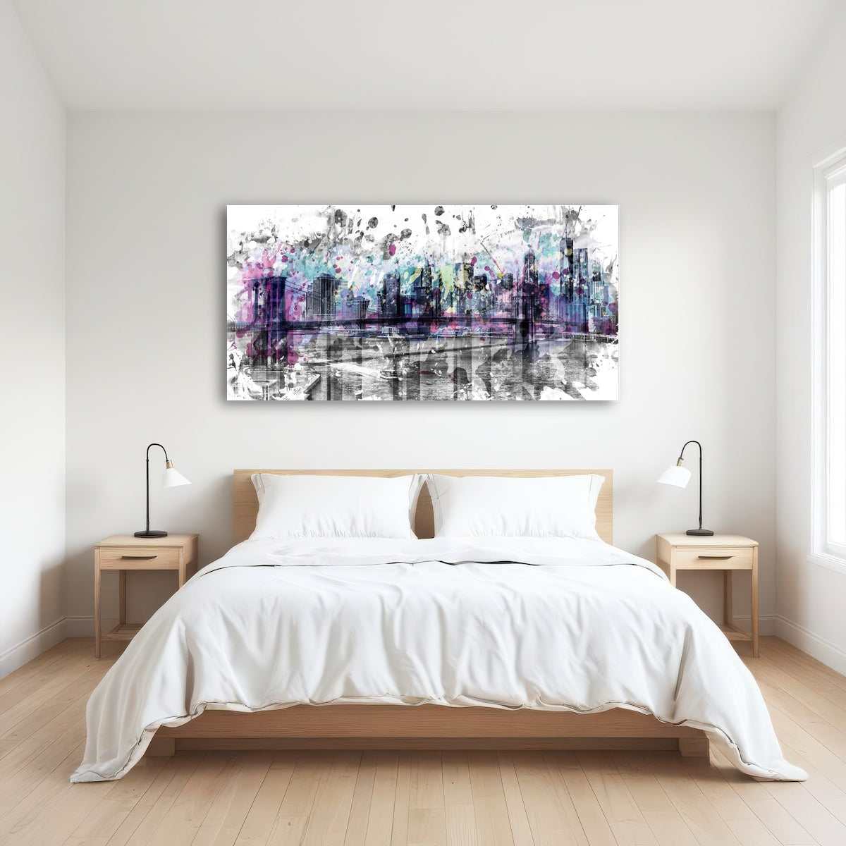 AUTO-MOCKUP ROOM | NYC Skyline Splashes