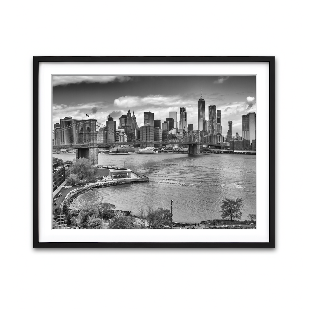 Framed Print 4x3 Black