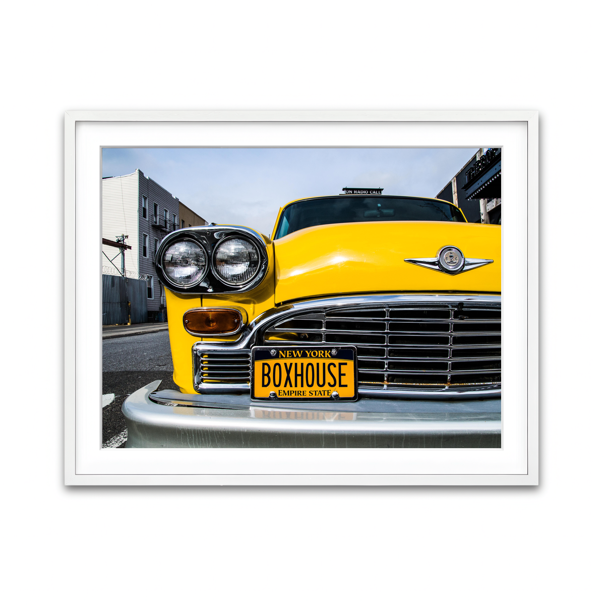 Framed Print 4x3 White