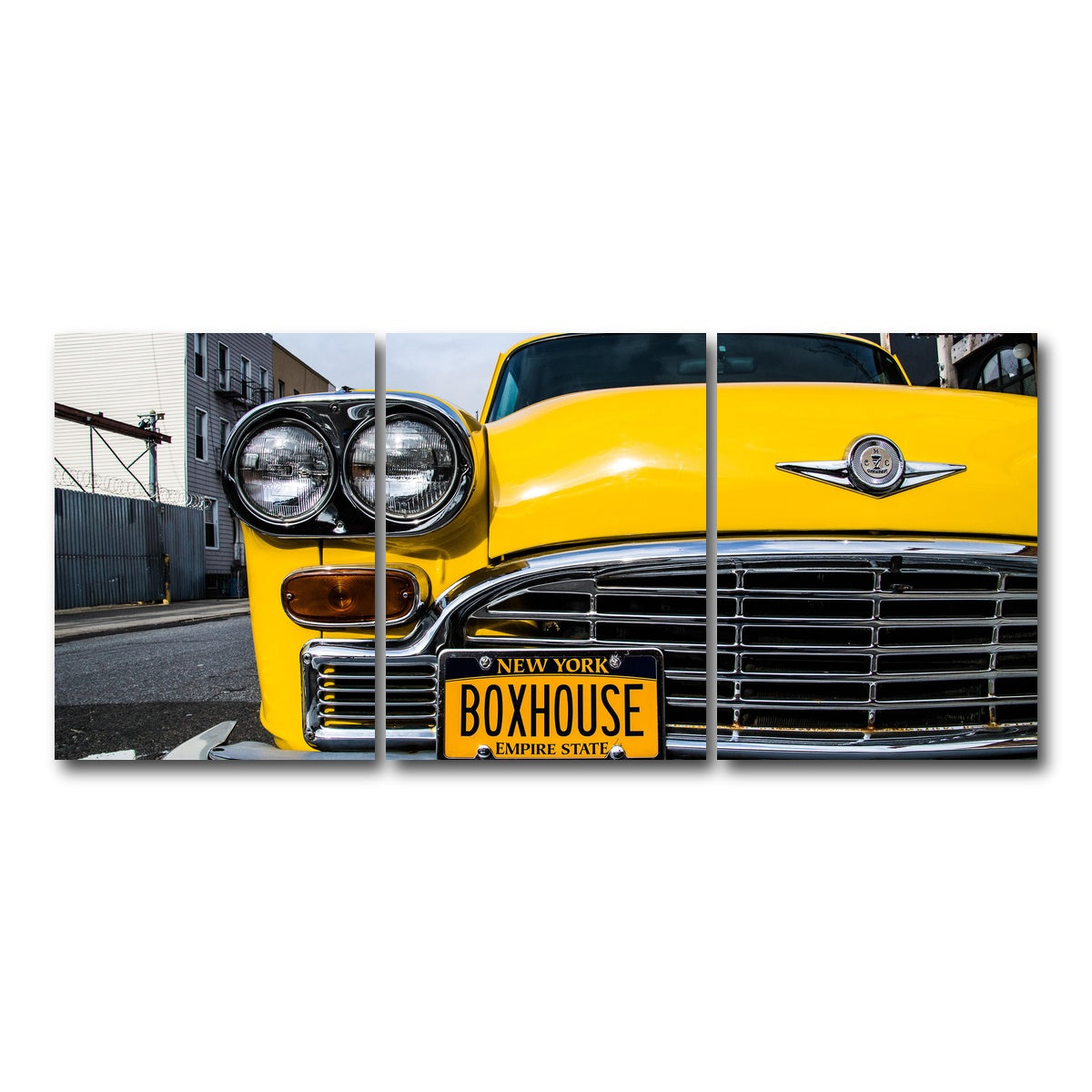 AUTO-MOCKUP WHITE | NY Cab | 3 Piece | Gallery Wrap Canvas | group=18x24