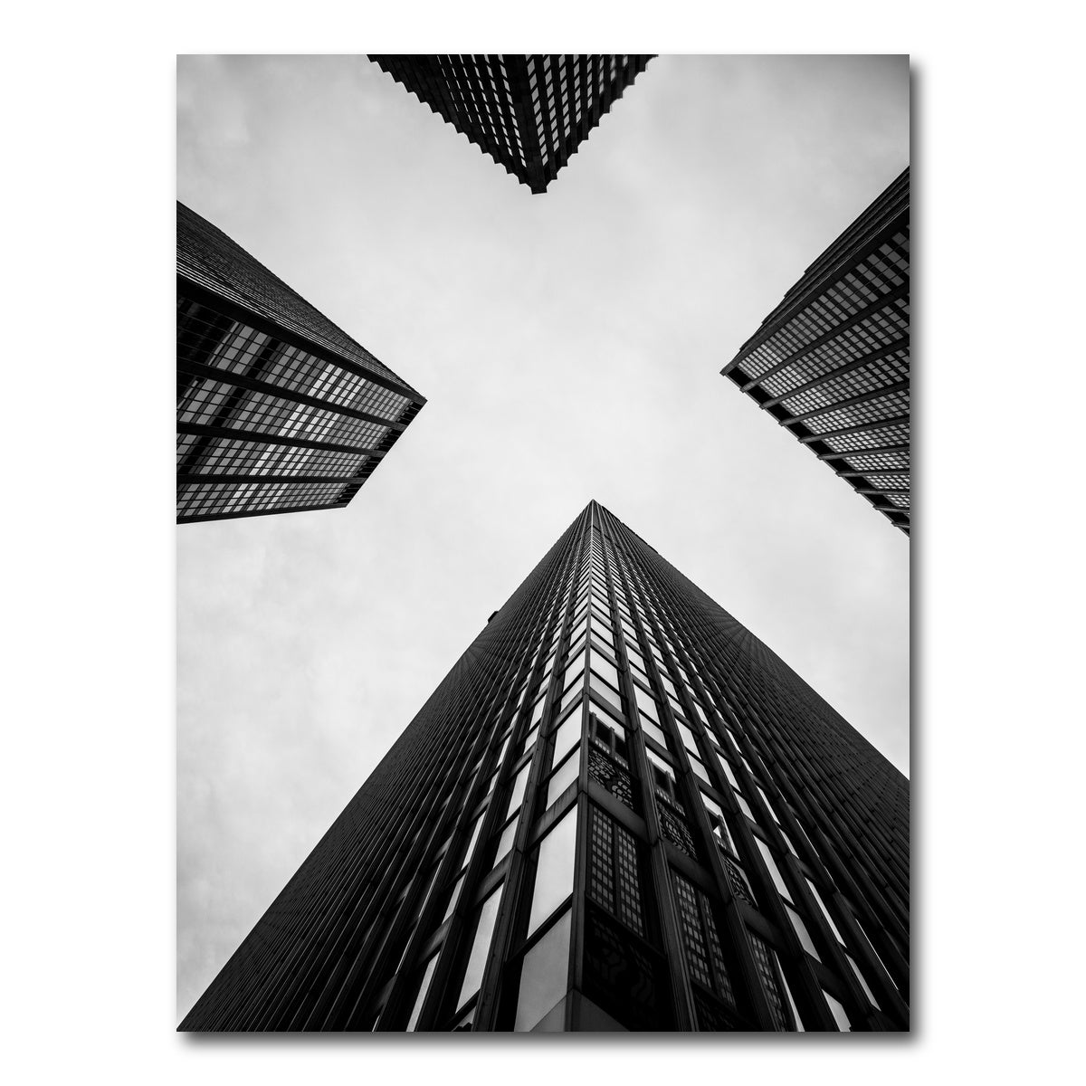 AUTO-MOCKUP WHITE | NY Skyscrapers | 1 Piece | Gallery Wrap Canvas | group=3x4