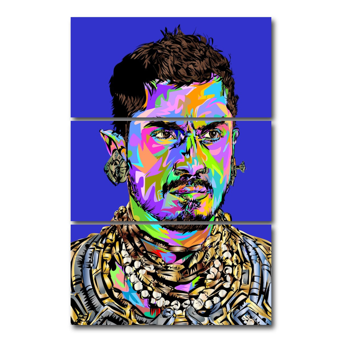 AUTO-MOCKUP WHITE | Namor | 3 Piece | Gallery Wrap Canvas | group=12x24_stacked