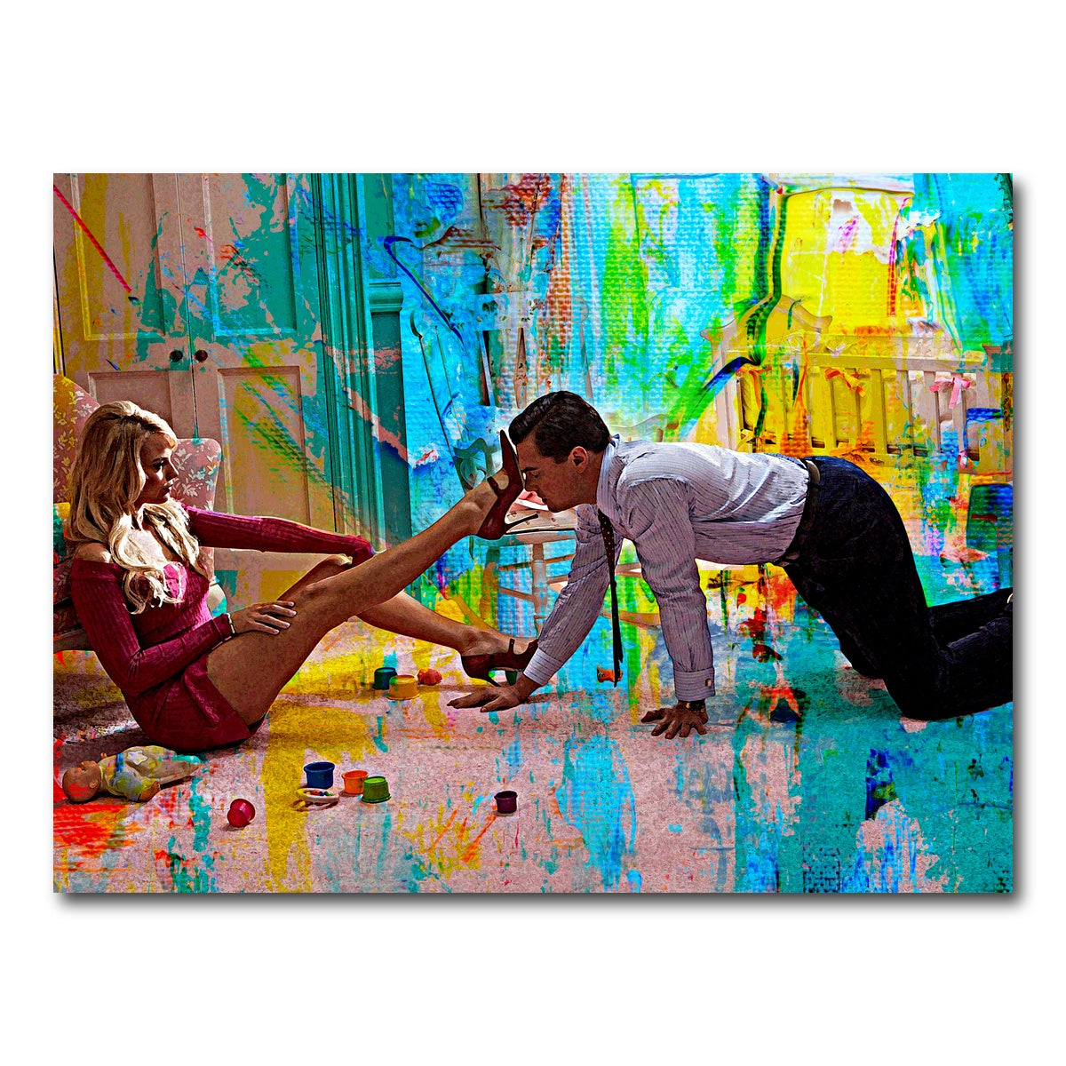 AUTO-MOCKUP WHITE | Naomi Says No | 1 Piece | Gallery Wrap Canvas | group=4x3