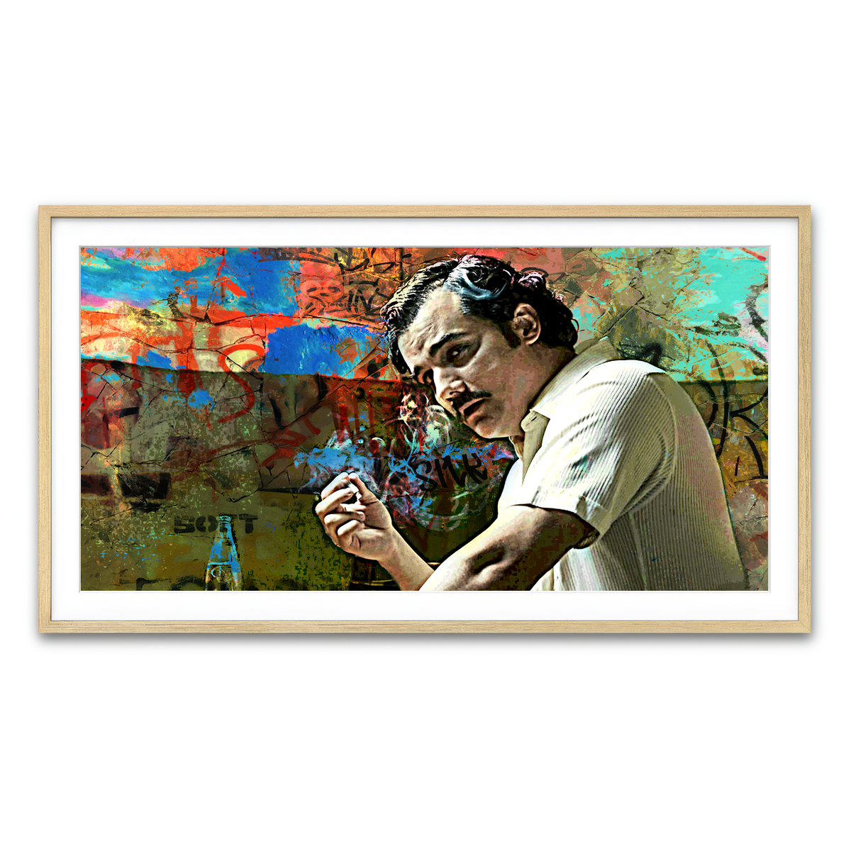 Framed Print 2x1 Natural