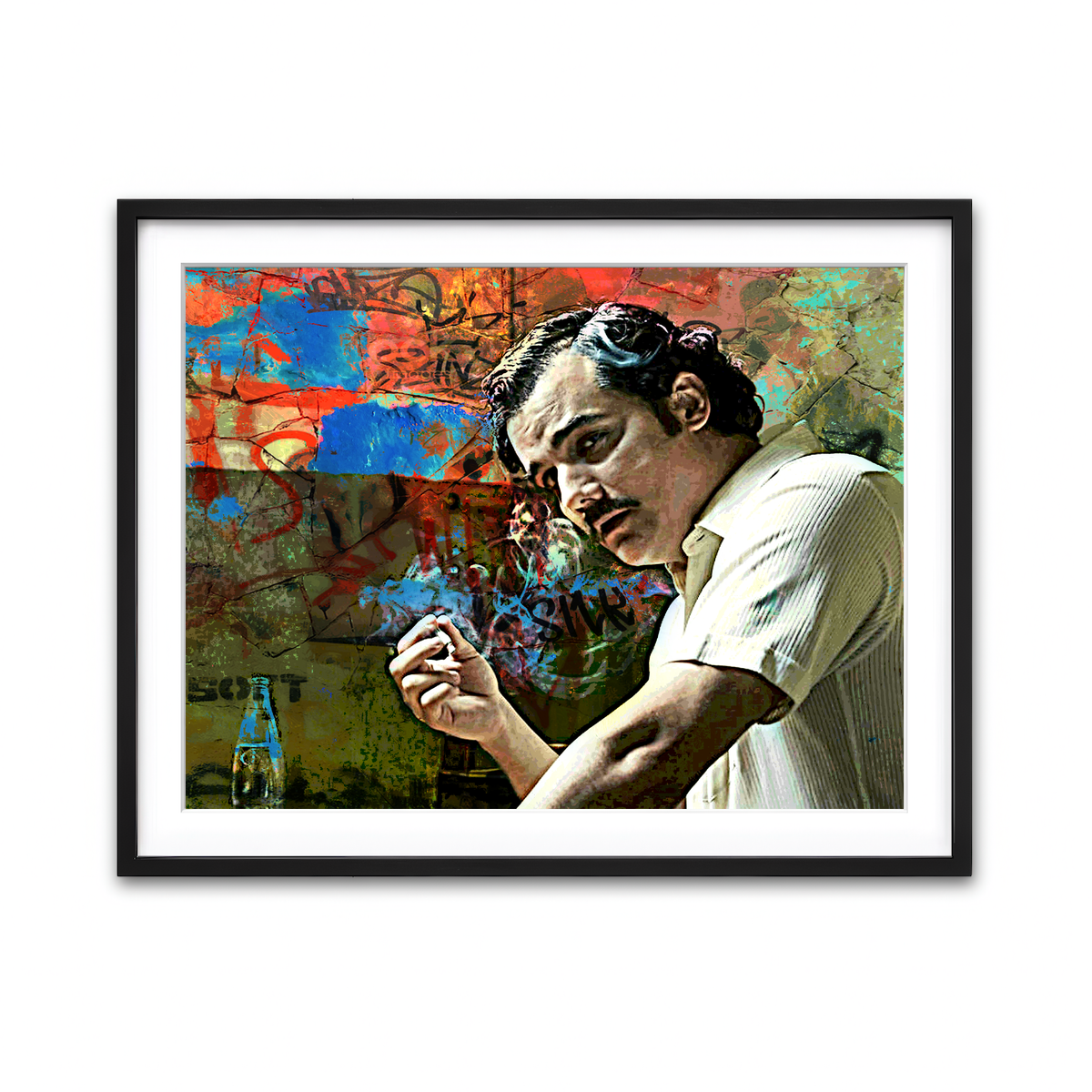 Framed Print 4x3 Black